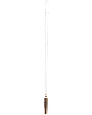 Ambush Necklace With Pills Holder Pendant - White