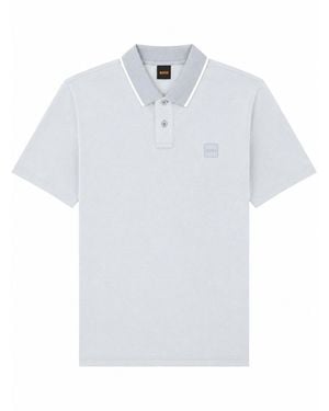 BOSS Polo Con Logo - White