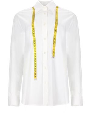 Moschino Camicia "Tailoring Tape" - White