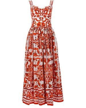 Dolce & Gabbana Abito Lungo - Red