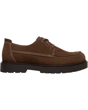 Birkenstock Moccasin "Highwood Moc Lace Low" - Brown
