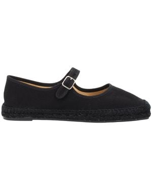Castañer Cotton Espadrilles - Black