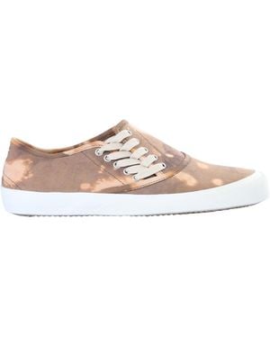 Maison Margiela SNEAKER SPLICED CON ALLACCIATURA ASIMMETRICA E STAMPA TIE DYE - Rosa