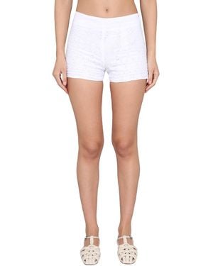 120% Lino Linen Shorts - White