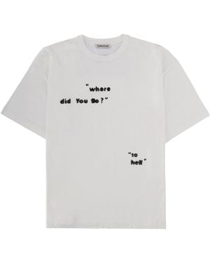 YMC T-Shirt "Triple T" - White