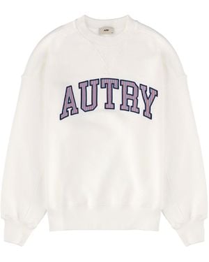 Autry Sweatshirt With Logo - White