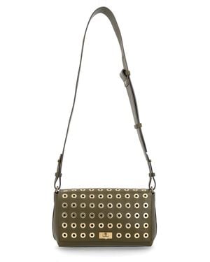 Anya Hindmarch Wilson Eyelet Shoulder Bag - Green