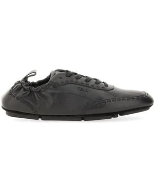 Fendi Fit Low-Top Trainers - Black