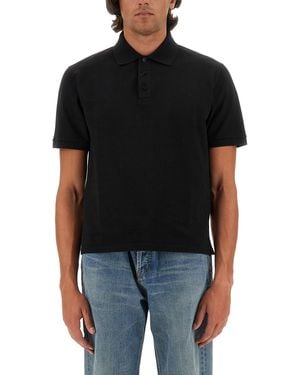 Saint Laurent Cassandre Polo - Black