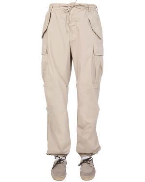 East Harbour Surplus Perth Cotton Trousers - Natural