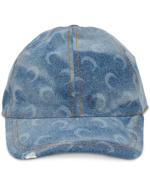 Marine Serre Cappello Da Baseball "Moon" - Blue