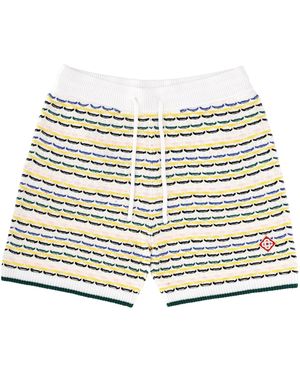 CASABLANCA Casual Knit Shorts For - Metallic