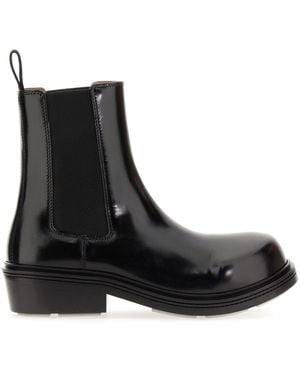 Bottega Veneta Fireman Chelsea Boot - Black
