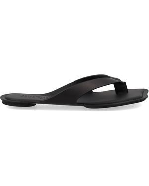 MM6 by Maison Margiela Sandalo Infradito "Anatomic" - Black