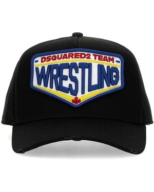 DSquared² Dsquared Baseball Hat With Logo - Black