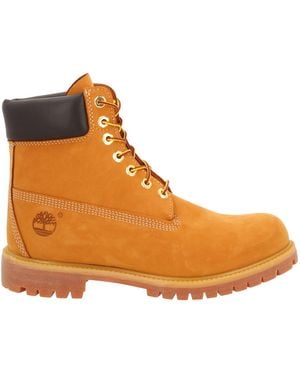 Timberland Stivale Stringato Impermeabile - Brown