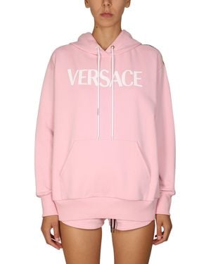 Versace Ventagli Hoodie - Pink
