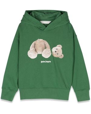 Palm Angels Bear Hoodie - Green