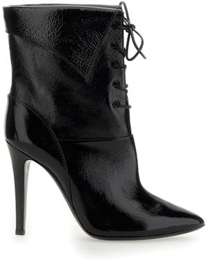 Philosophy Di Lorenzo Serafini Pointed Toe Nappa Boot - Black
