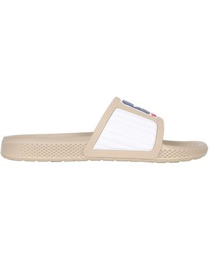 TELFAR X CONVERSE Rubber Slide Sandals - White