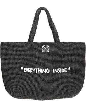 Off-White c/o Virgil Abloh Borsa Tote - Black