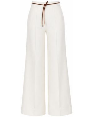 Herno Wide-Leg Trousers - White
