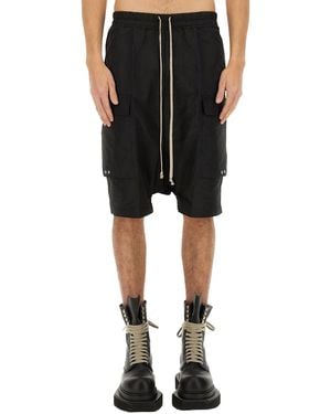 Rick Owens Short "Cargo Pods" - Black