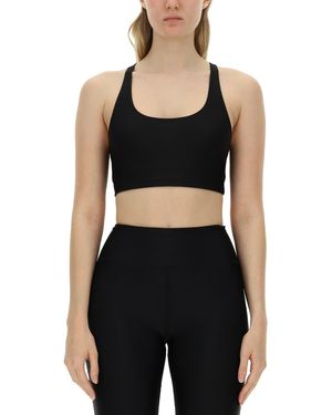 ROTATE BIRGER CHRISTENSEN Crop Top - Black