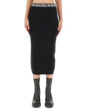 Michael Kors Midi Skirts - Black