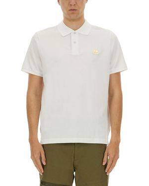 Moose Knuckles "Everett" Polo Shirt - White