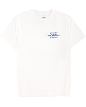 Obey "House Of Subversion" T-Shirt - White