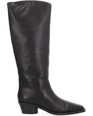 Ash "Harpo Western" Boot - Black