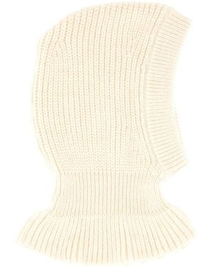 Lemaire Wool And Alpaca Blend Hood - Natural