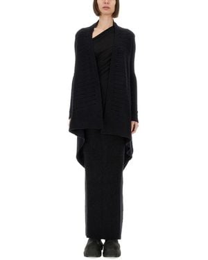 Rick Owens Knitted Cardigan - Black
