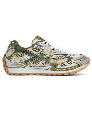 Bottega Veneta Sneaker Running 'Orbit' Con Dettaglio Logo Lettering In - Metallizzato
