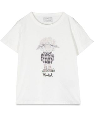 Woolrich Sheep T Shirt - White