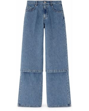 The Attico Long Pant For - Blue