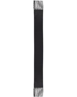 McQueen "Skull" Scarf - Black