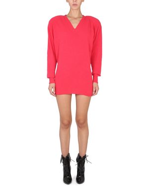 Philosophy Di Lorenzo Serafini Structured V-Neck Mini Dress