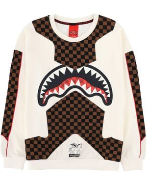 Sprayground Felpa Girocollo "Triple Decker Heir To Throne" - Multicolour