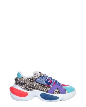 Fila Multi-colour Chunky Trainers With Tubular Sole - White
