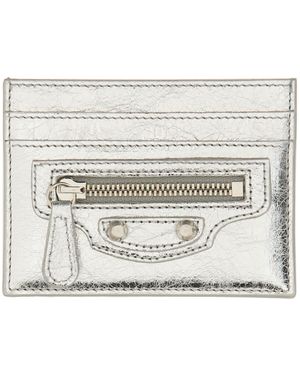 Balenciaga Card Holder "Le City" - Metallic