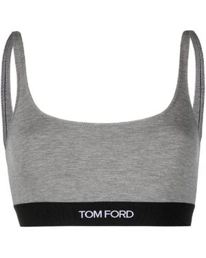 Tom Ford Modal Bralette Underwear - Grey
