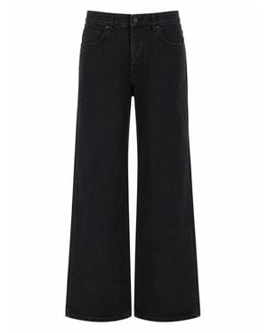 Balmain Jeans Vestibilità Ampia - Black