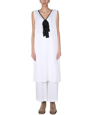 Fabiana Filippi Silk Blend Top - White