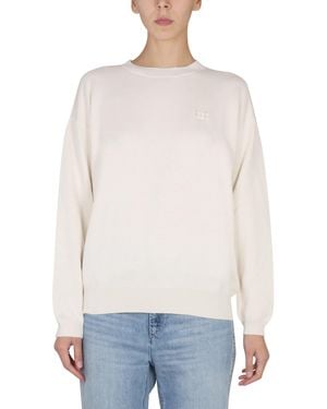 Ballantyne Shirt With Embroidered Logo - White