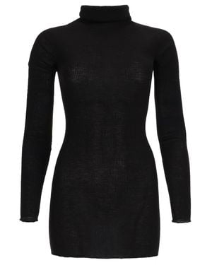 Rick Owens Maglia A Tubino - Black