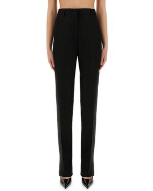 Sportmax Straight-Leg Trousers - Black