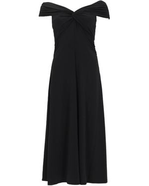 MICHAEL Michael Kors Abito Annodato Con Drappeggio - Black