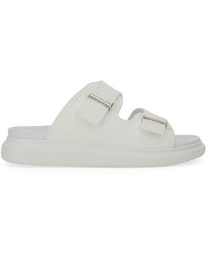 McQueen Hybrid Slides - White